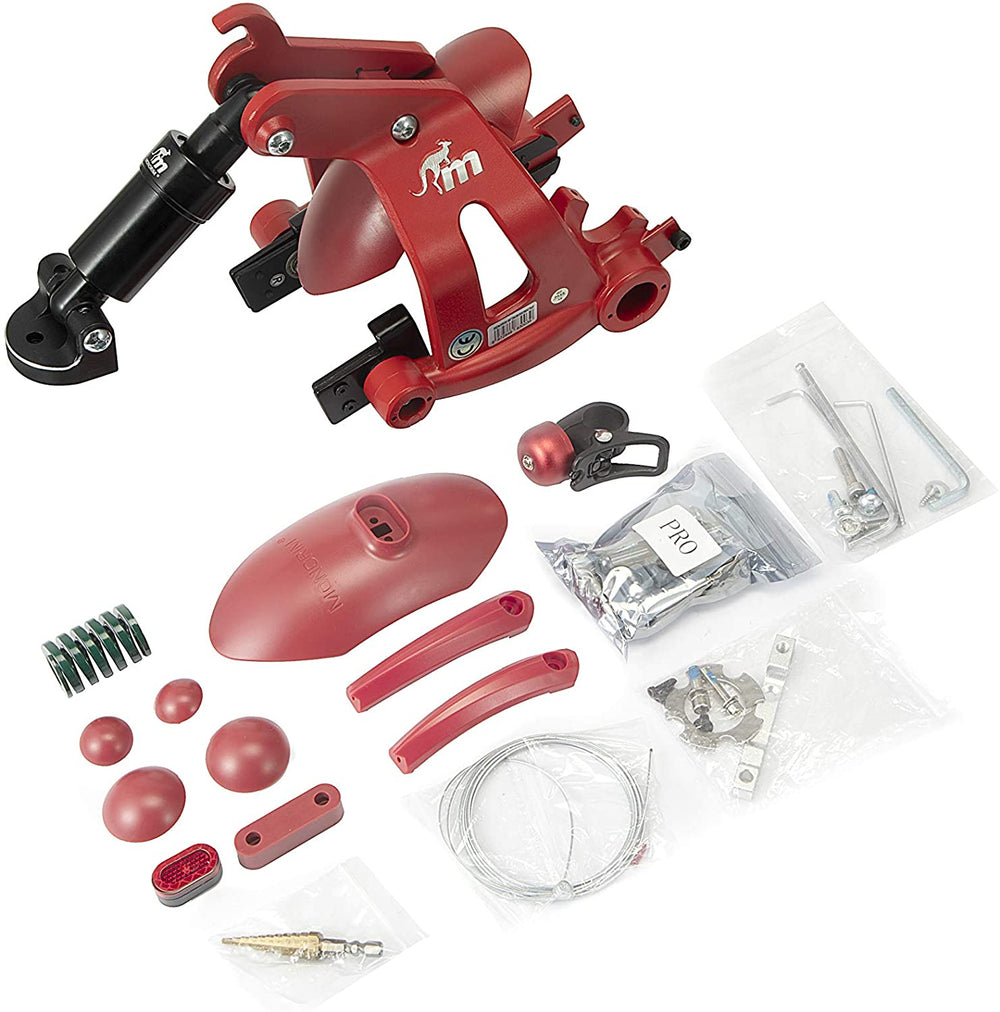 (ROJO) MONORIM MR1 V2 (VERSIÓN V2) – SUSPENSION TRASERA XIAOMI M365 / 