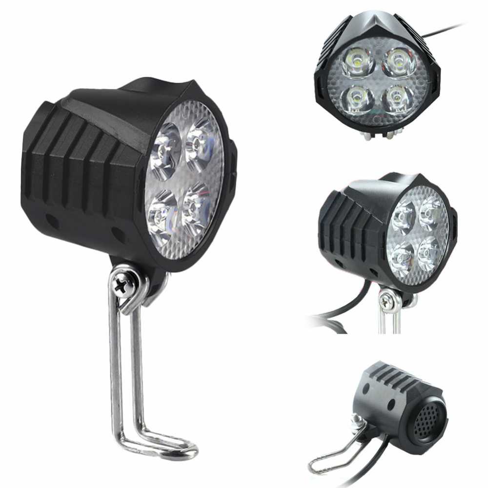 FARO 4 LUCES LED CON BOCINA CABLE 0.95M