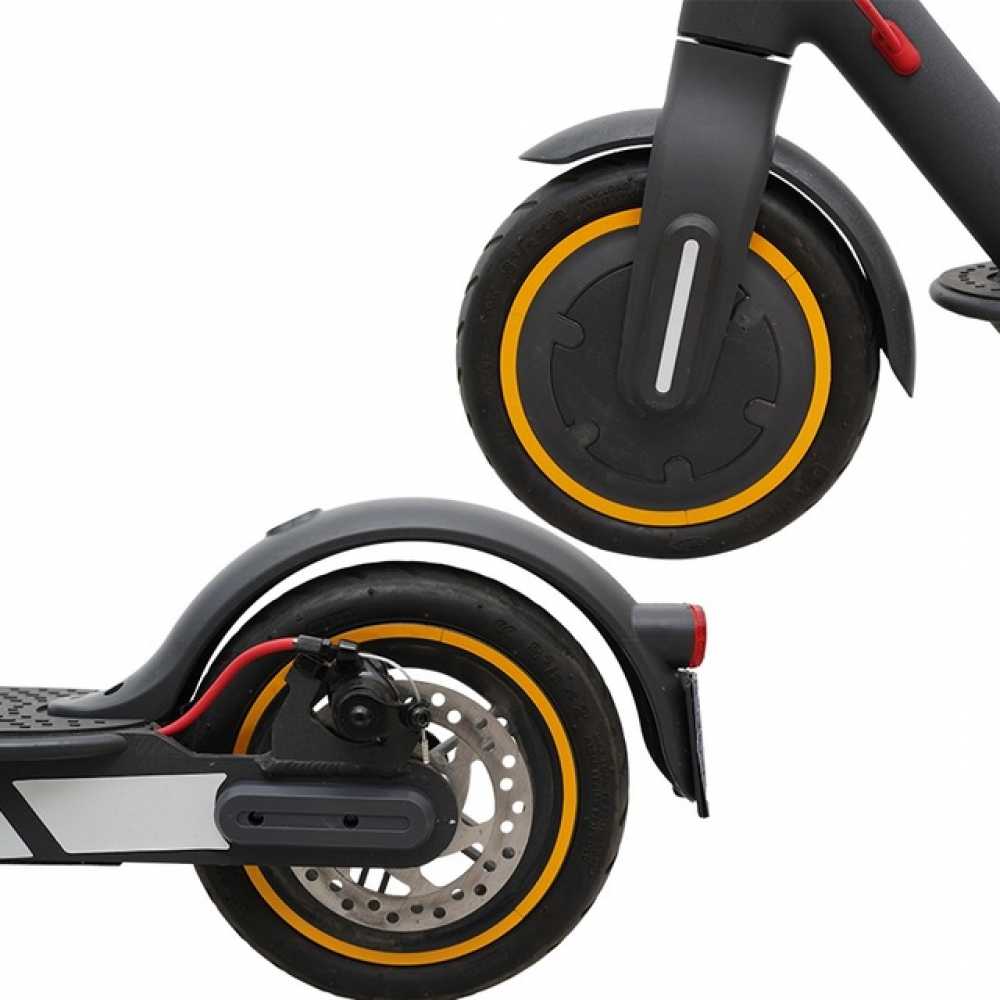 (DORADO) PEGATINA RUEDA/LLANTA PARA PATINETE ELÉCTRICO