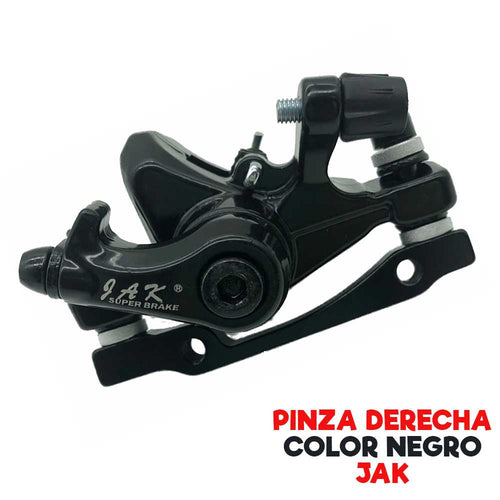 Pinza JAK lado derecho para patinete eléctrico (Negro)