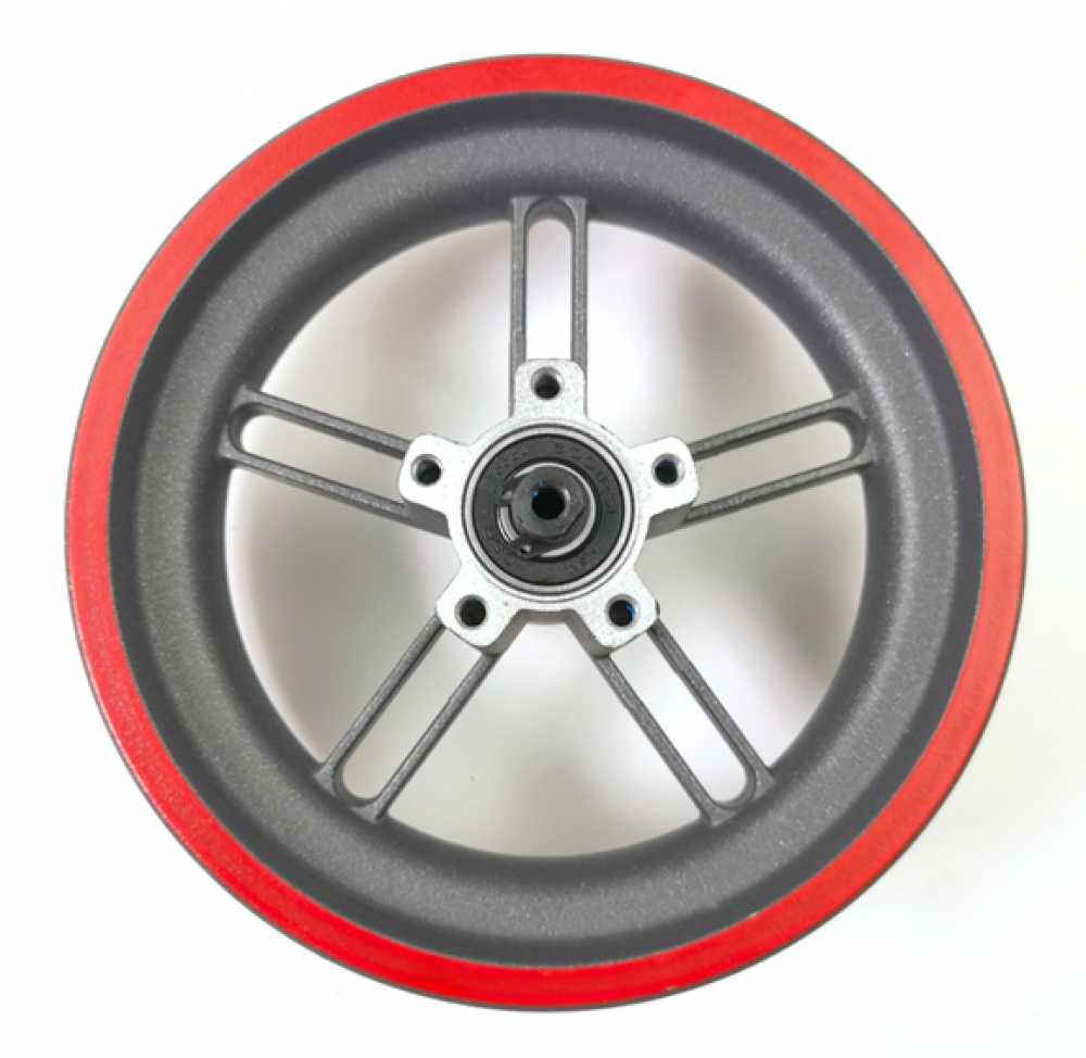 LLANTA BORDE ROJO COMPATIBLE CON XIAOMI SCOOTER PRO/PRO2/MI 3