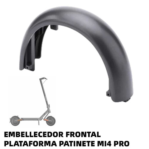 Embellecedor frontal plataforma patinete Mi 4