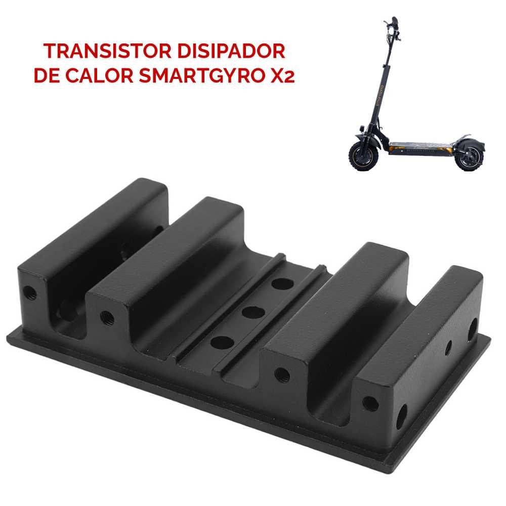 TRANSISTOR DISIPADOR DE CALOR DE ALUMINIO RESISTENTE AL AGUA COMPATIBL