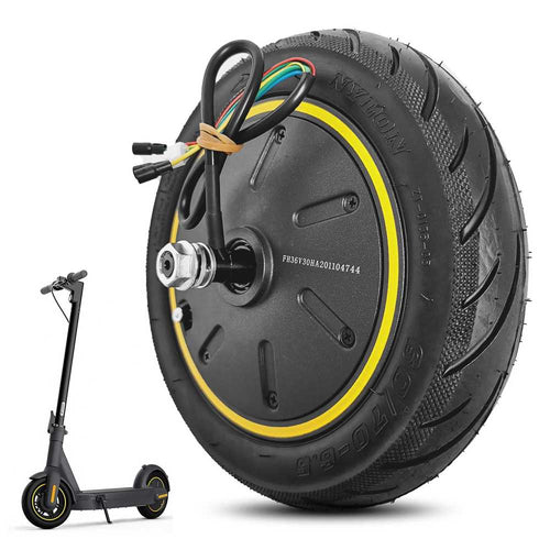 Motor Ninebot Max G30 para patinete eléctrico rueda 60/70-6,5 de conducción delantera neumático 36V 500W
