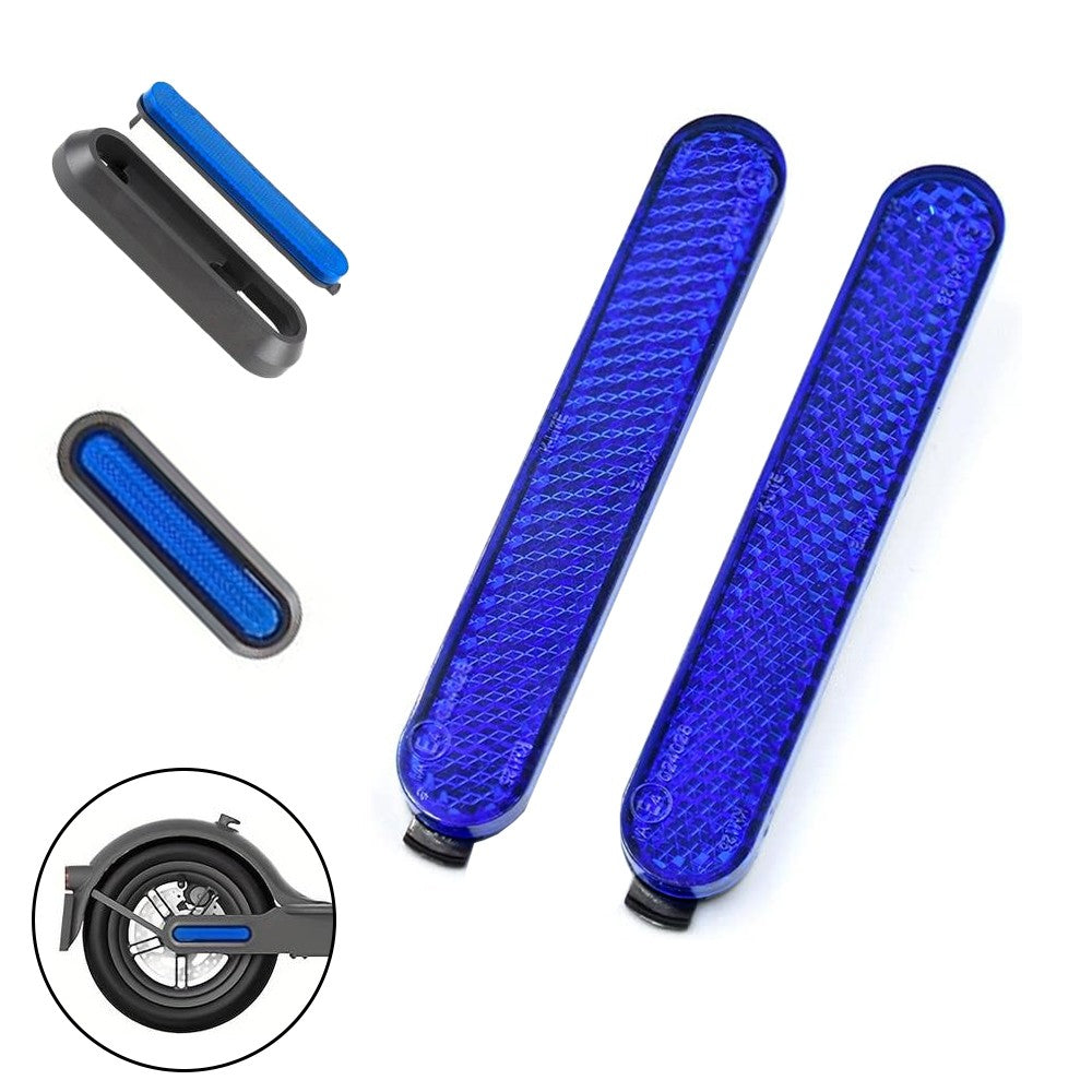 REFLECTANTE AZUL 2PCS PARA PATINETE ELÉCTRICO XIAOMI PRO2 1S, CINTA DE