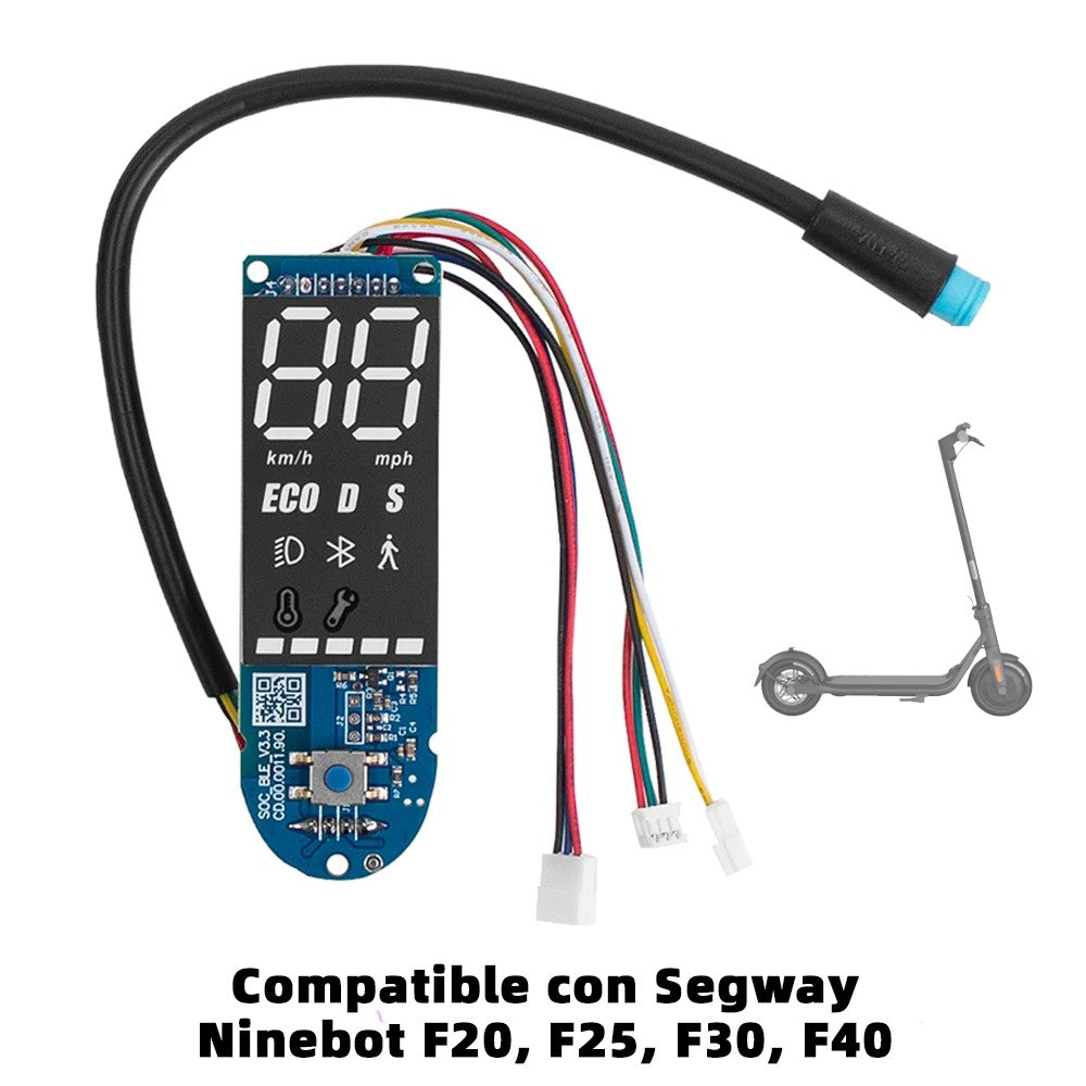 Display Pantalla compatible con Serie F para Segway Ninebot F20, F25, 