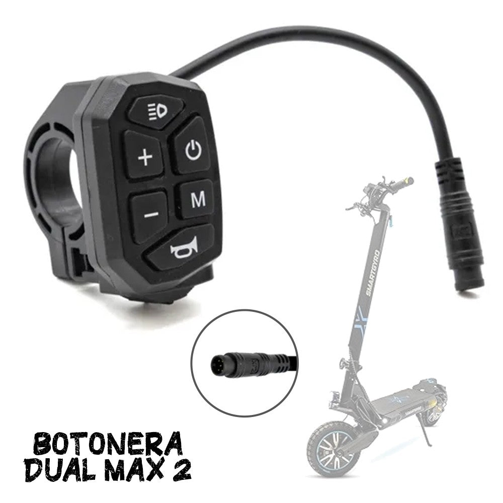 Botonera de luces compatible para smartGyro Crossover Dual MAX 2