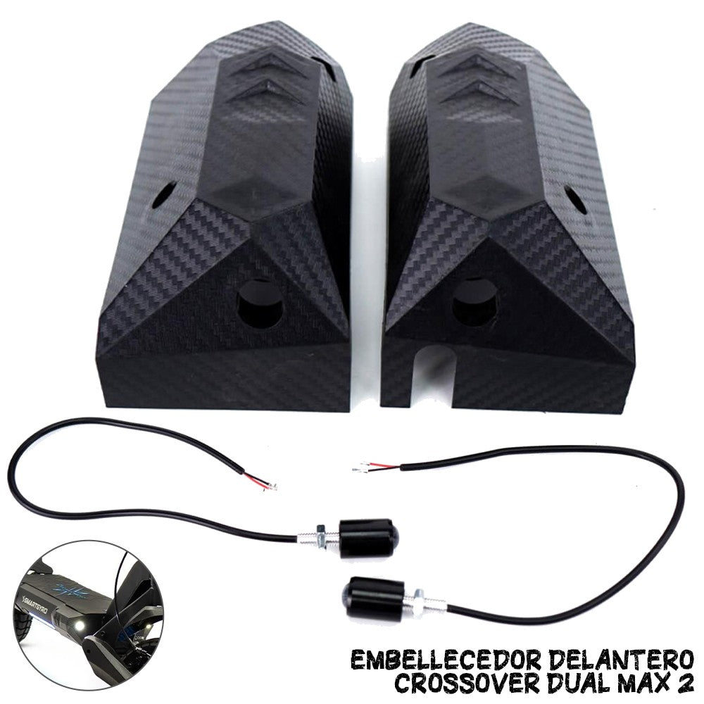 Pack Embellecedor Delantero con Luz Crossover Dual Max 2 + Luces