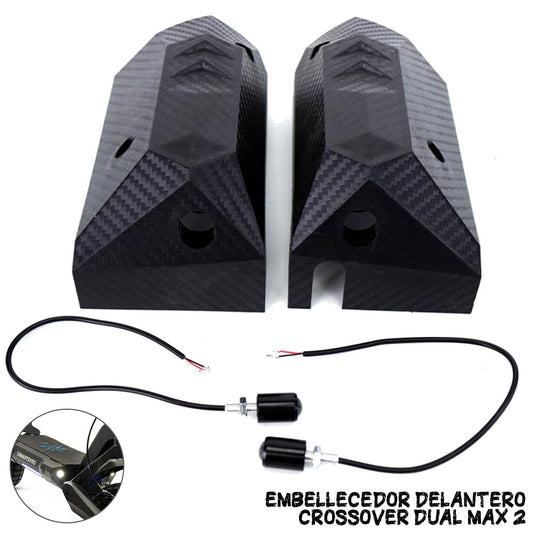 Pack Embellecedor Delantero con Luz Crossover Dual Max 2 + Luces