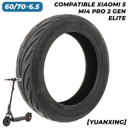 Cubierta Tubeless 60/70-6.5 compatible Xiaomi 5 - Mi4 pro 2 gen - Elite
