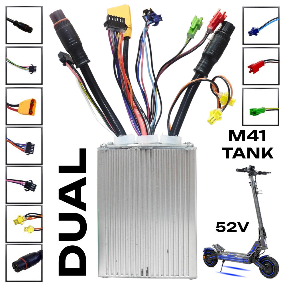 Controladora Ecoxtrem M41 Tank 52V-25A (Dual Motor) Modelo: CHK2-K1-03