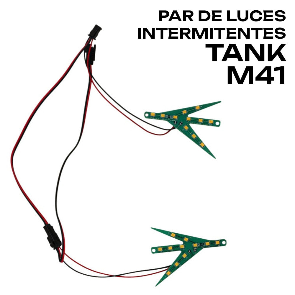 PAR DE LUCES INTERMITENTES M41 TANK ECOXTREM