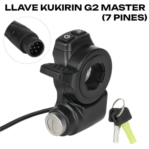 Acelerador con llave para KUKIRIN G2 Master (7 Pines)