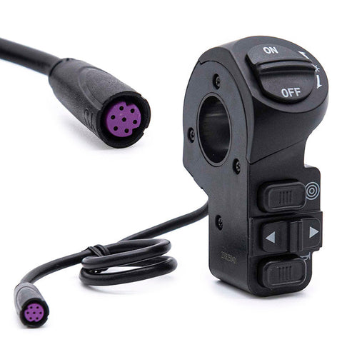 Boutons de guidon pour clignotants, feux, klaxon et moteurs – ORIGINAL Smartgyro Crossover Dual 