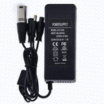 Cargador multiuso 52V 2A conector GX16/GX12/DC5,5mm/XLR