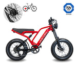 Bicicleta electrica Commando Red