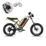 COMMANDO ebike FATBIKE Verde militar