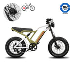 COMMANDO ebike FATBIKE Verde militar