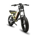 COMMANDO ebike FATBIKE Verde militar