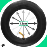 Cámara de aire 8.5x2 con Válvula acodada 45/45