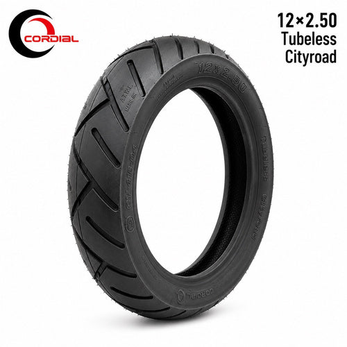 Neumático rueda cubierta 12x2,5 Cityroad Para Patinete Xiaomi Mi6 MAX