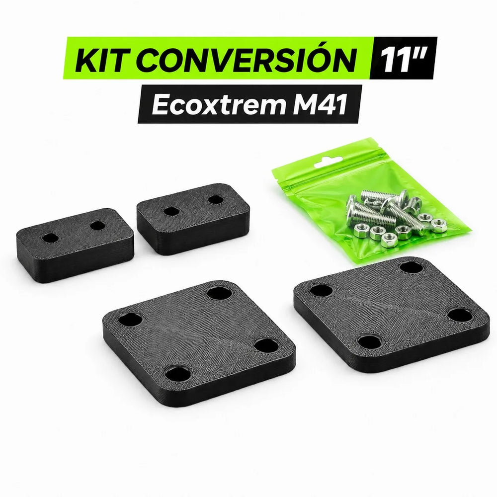 Alzadores Guardabarros Ecoxtrem M41 | Convierte de 10” a 11” (Tank, Tank Dual, Ultimate)