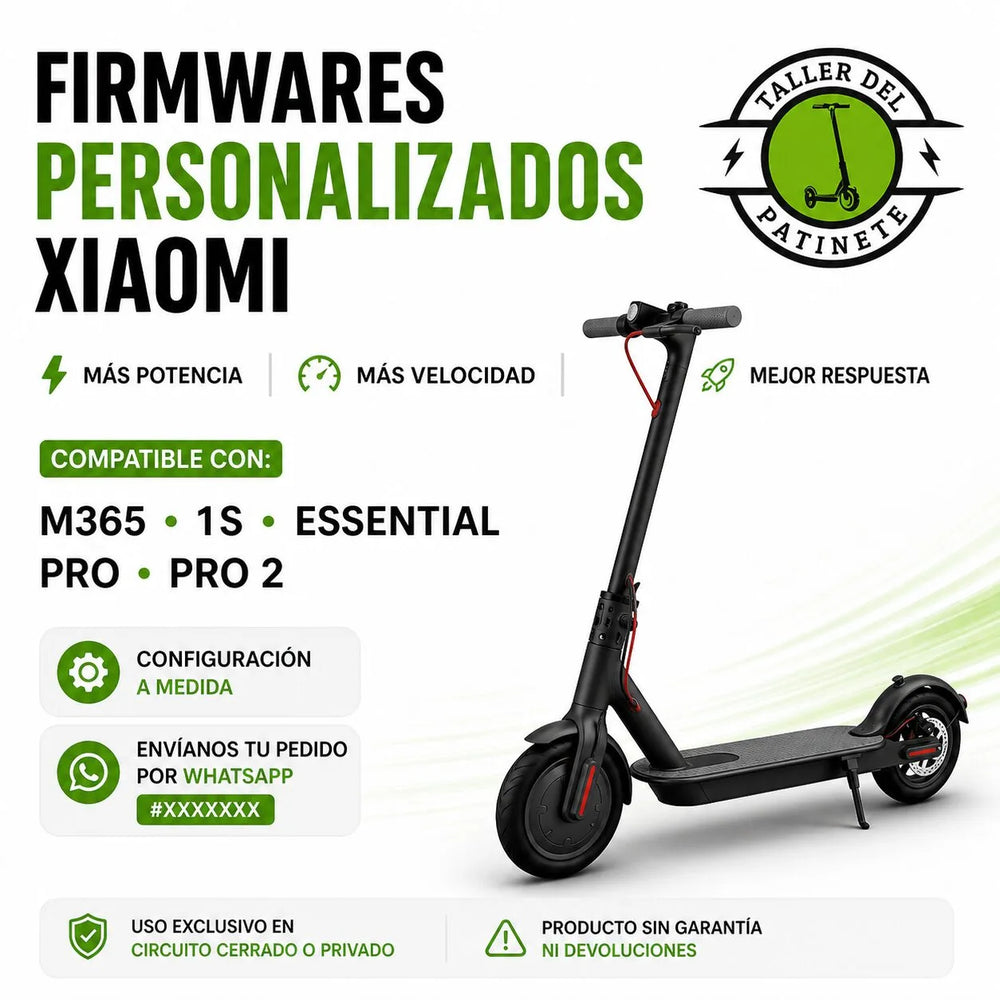 Firmwares Personalizados Patinete Xiaomi