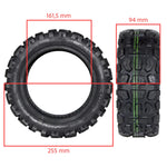 Rueda Cubierta 11x3 offroad (90/65-6,5) Tubeless (con gel antipinchazo)  [CST]