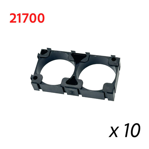 Soporte de batería de litio 21700 (Paquete de 10) (2 pines 21.3mm)