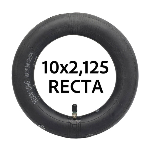 Cámara de aire 10x2,125 (válvula recta) - Premium [Yuanxing]