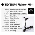 Patinete eléctrico Teverun Fighter Mini
