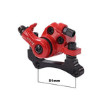 Pinza de freno para SmartGyro y Kugoo M4 (Rojo)