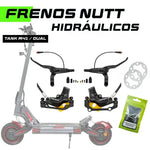 Frenos hidraulicos Nutt 4 pistones Ecoxtrem M41( Kit de Instalación completo )