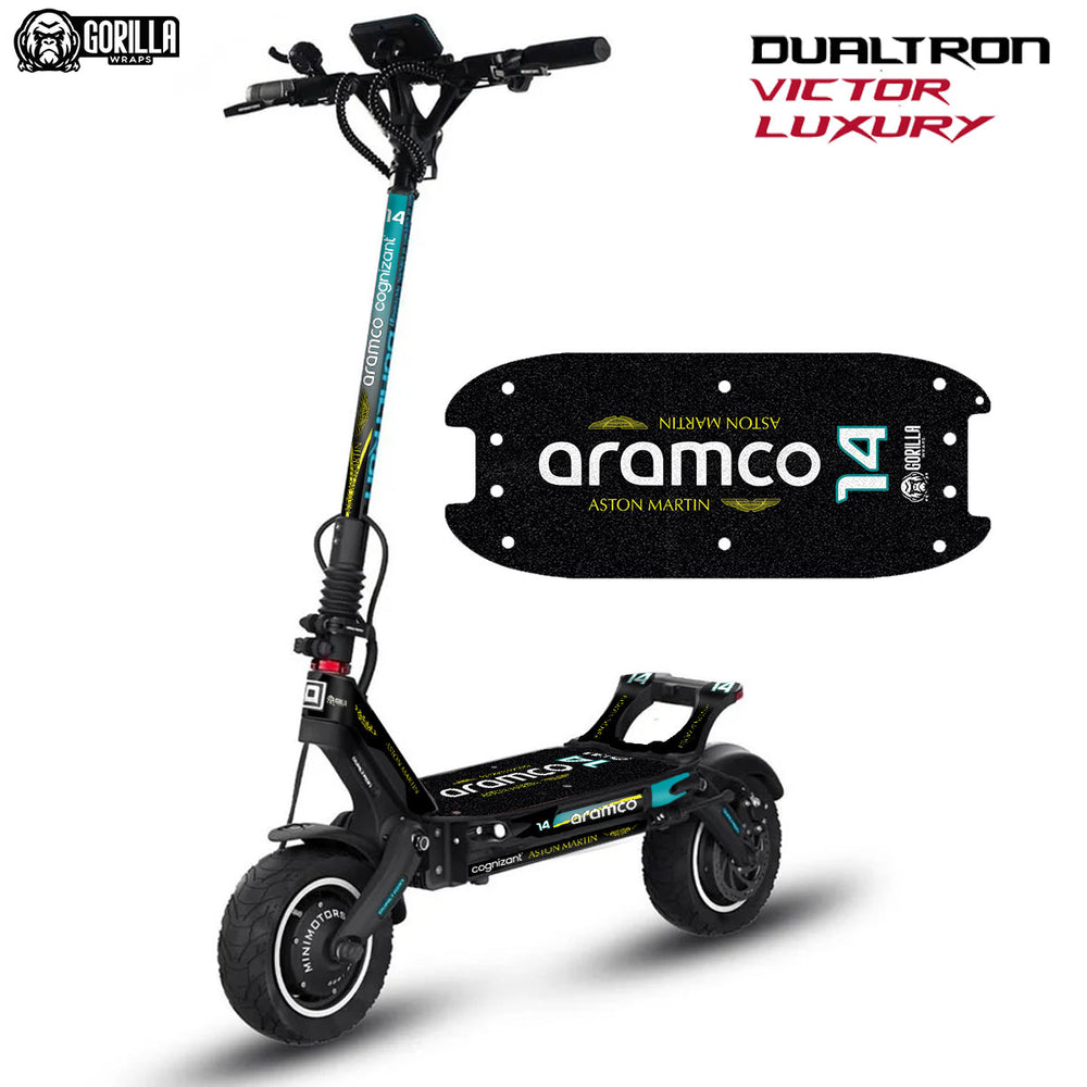 Autocollants Redbull X KTM pour Xiaomi (noir) – KIT COMPLET (26 autocollants) + BASE PRO/PRO2