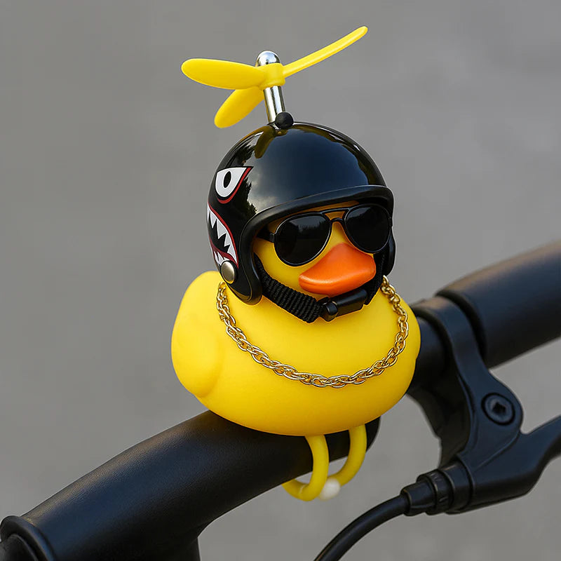 Pato casco hélice negro