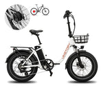 GRANIT - Fatbike plegable - Blanco