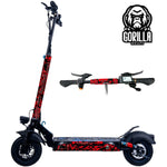 Vinilo + base antideslizante para Smartgyro Rockway, Speedway y Crossover – Rojo [Gorilla]