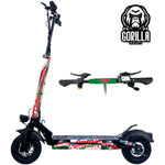 Vinilo + base antideslizante para Smartgyro Rockway, Speedway y Crossover – Castrol [Gorilla]