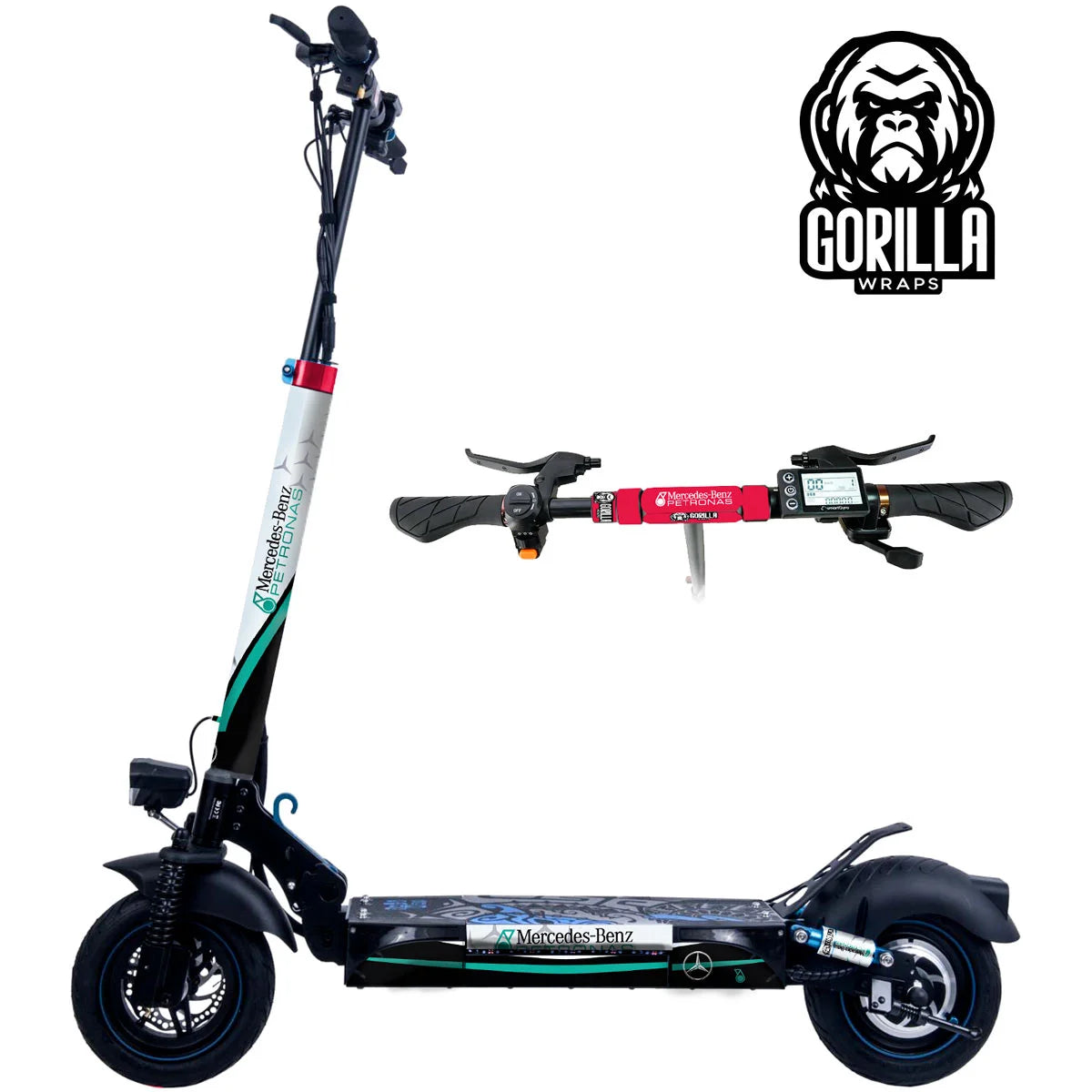 Vinilo Petronas (Smartgyro Rockway, Speedway y Crossover) [Gorilla Wraps]