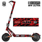 Autocollants Redbull X KTM pour Xiaomi (noir) – KIT COMPLET (26 autocollants) + BASE PRO/PRO2