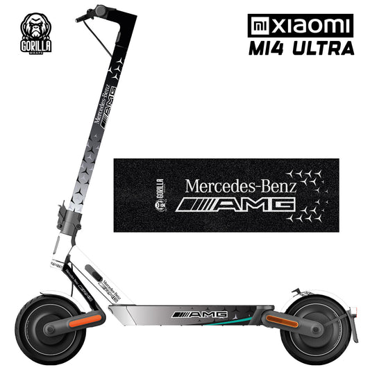 Autocollants Redbull X KTM pour Xiaomi (noir) – KIT COMPLET (26 autocollants) + BASE PRO/PRO2