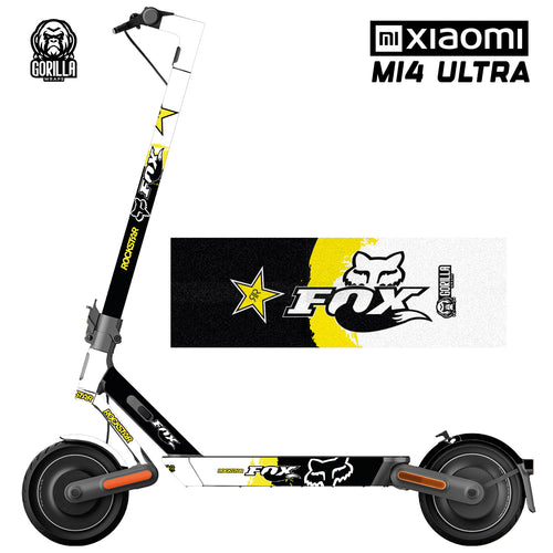 Redbull X KTM Vinyl für Xiaomi (Schwarz) – KOMPLETTES KIT (26 AUFKLEBER) + PRO/PRO2-BASIS 
