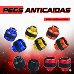 (PACK) Pieza anticaída para patinete varios colores (PEGS)