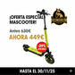 Patinete Zwheel Mascooter S4 Homologado (OFERTA hasta el día 30/11/2025)