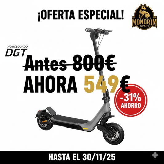 Patinete Zwheel ZLion Pro Homologado (OFERTA)hasta el día 30/11/2025