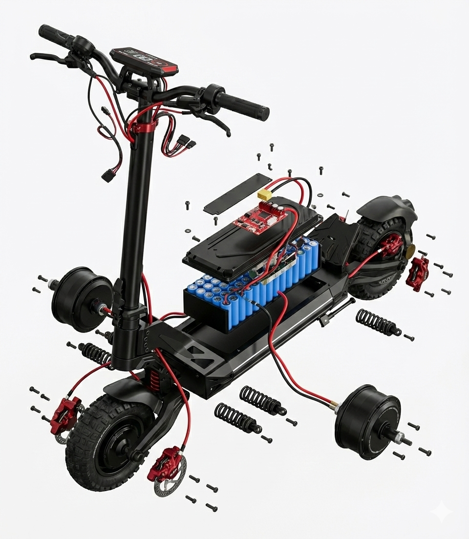 Patinete eléctrico Ecoxtreme  ARMORED  | 2026 (OFERTA)+BOLSO REGALO+CARGADOR RAPIDO