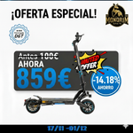 (OFERTA 31-12-25)Patinete eléctrico smartGyro CROSSOVER DUAL MAX 2 y LR Certificado