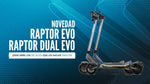 Patinete eléctrico SmartGyro Raptor Evo Certificado DGT