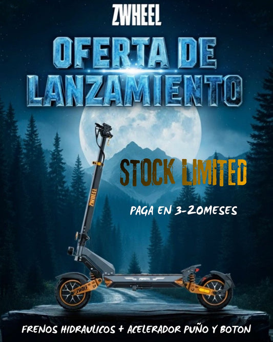 Patinete ZWEEL - ZWolf DUO Homologado DGT