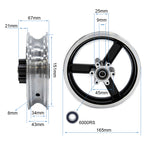 Llanta de 6"  y bisel 34mm para Kugoo kirin M4